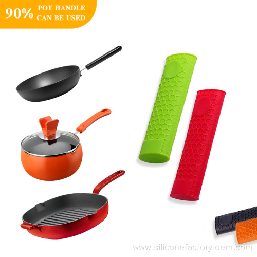 Silicone Pot Handle Heat Resistant Detachable Handle